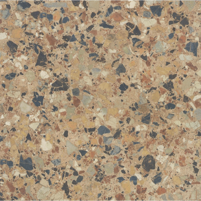 MILZETTI - 24X24 PEBBLE, AMBER, BRUSHED